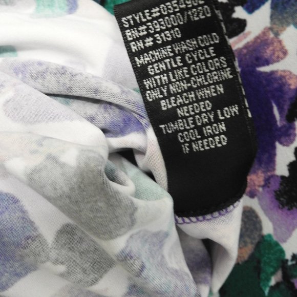 AGB Women’s Size Large Flutter Short Sleeve Dress Knee Length Dress - Picture 3 of 15